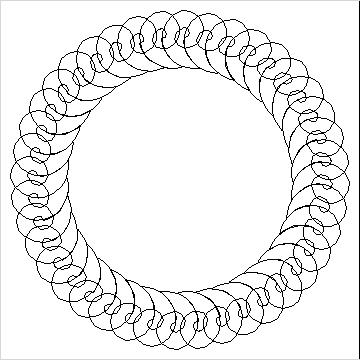 (image for) Curls Wreath-L04603* - Click Image to Close